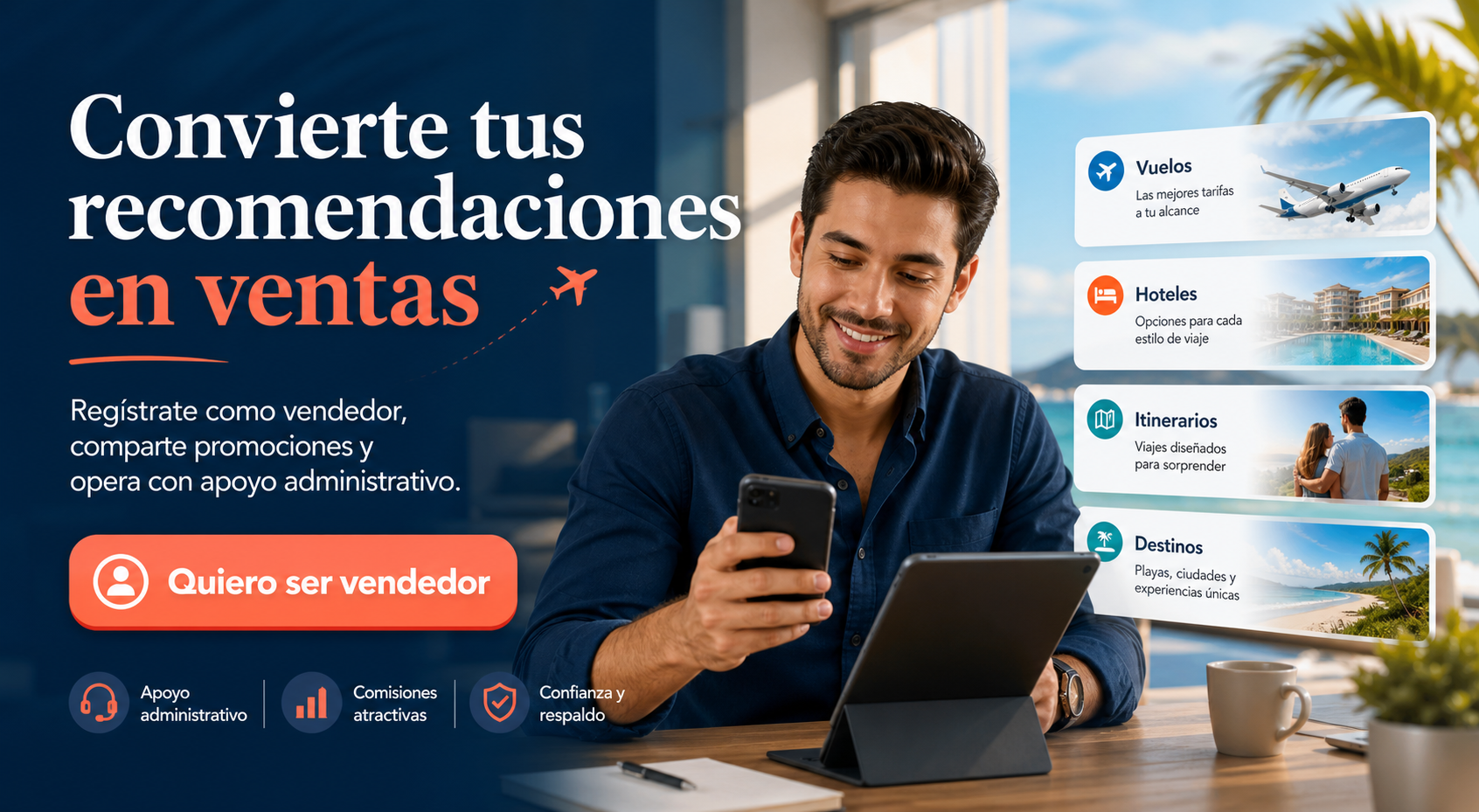Promocional para vendedores