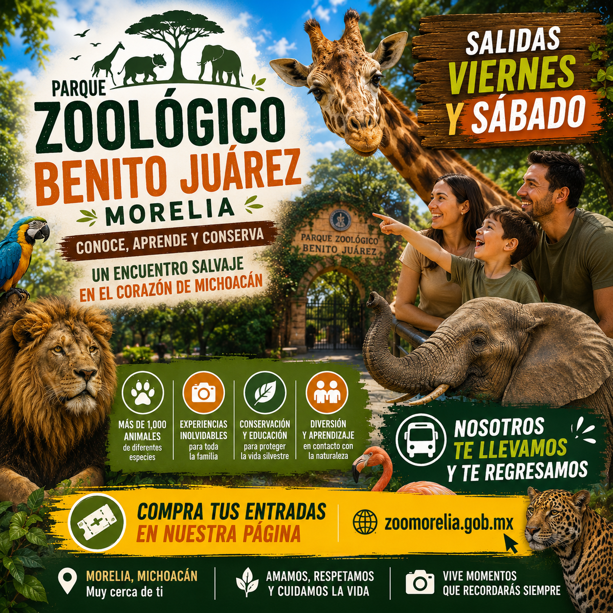 Parque Zoológico Benito Juárez Morelia